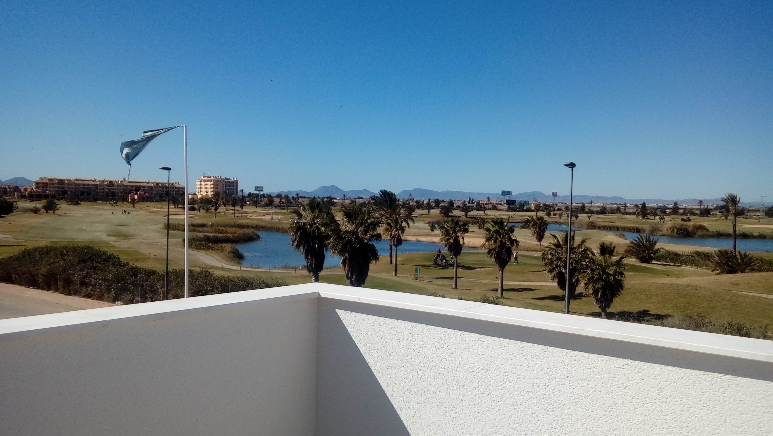 View from the roof terrace